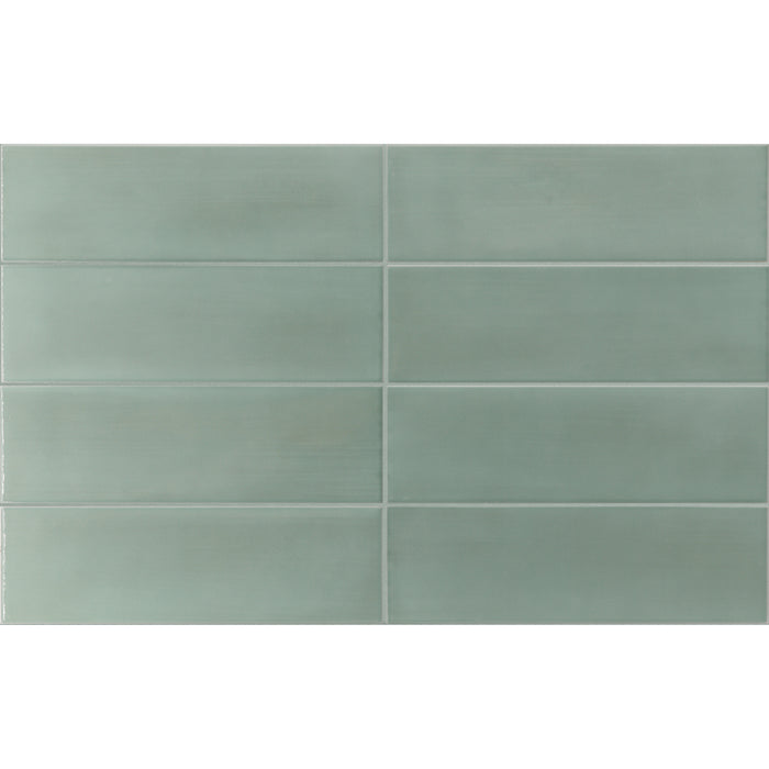 Equipe - Island Collection - 2.5 in. x 8 in. Ceramic Wall Tile - Watery