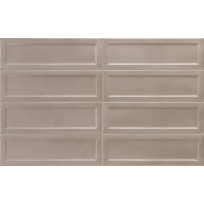 Equipe - Island Frame Collection - 2.5 in. x 8 in. Ceramic Wall Tile - Dorian