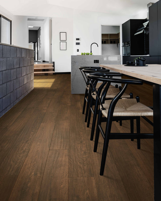 Mohawk - RevWood Plus Western Row Laminate - Tilled Oak floor installation