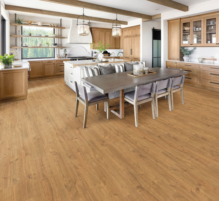 Mohawk - RevWood Select | Emberstone Ridge Laminate - Burnt Oak Room Scene