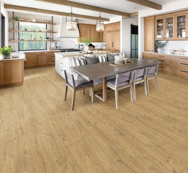 Mohawk - RevWood Select | Emberstone Ridge Laminate - Firewood Oak Room scene