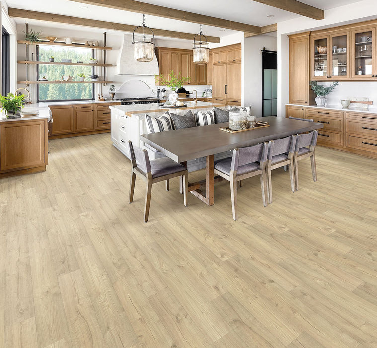 Mohawk - RevWood Select | Emberstone Ridge Laminate - Sandy Shore Oak Room Scene