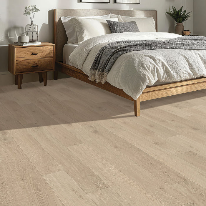 Mohawk - RevWood Select | Gardenia Lake Laminate - Shoreline Oak Room Scene