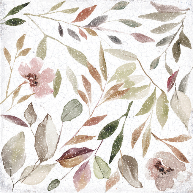 Harmony - Mayolica Collection - 6 in. x 6 in. - Porcelain Tile - Garden
