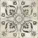 Peronda - FS Ivy Collection - 18 in. x 18 in. Ceramic Tile - Black