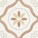Harmony - Llevant Collection - 9 in. x 9 in. Porcelain Tile - Clay Petals
