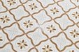 Harmony - Llevant Collection - 9 in. x 9 in. Porcelain Tile - Clay Petals Installed