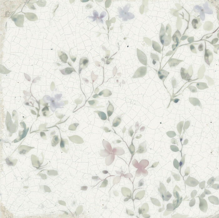 Harmony - Mayolica Collection - 6 in. x 6 in. - Porcelain Tile - Bloom