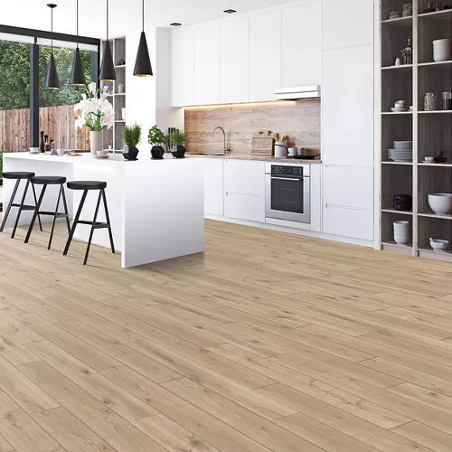Mohawk - Puretech Select - Avery Grove - 7.5 in. Luxury Vinyl - Barley Oak Room Scene