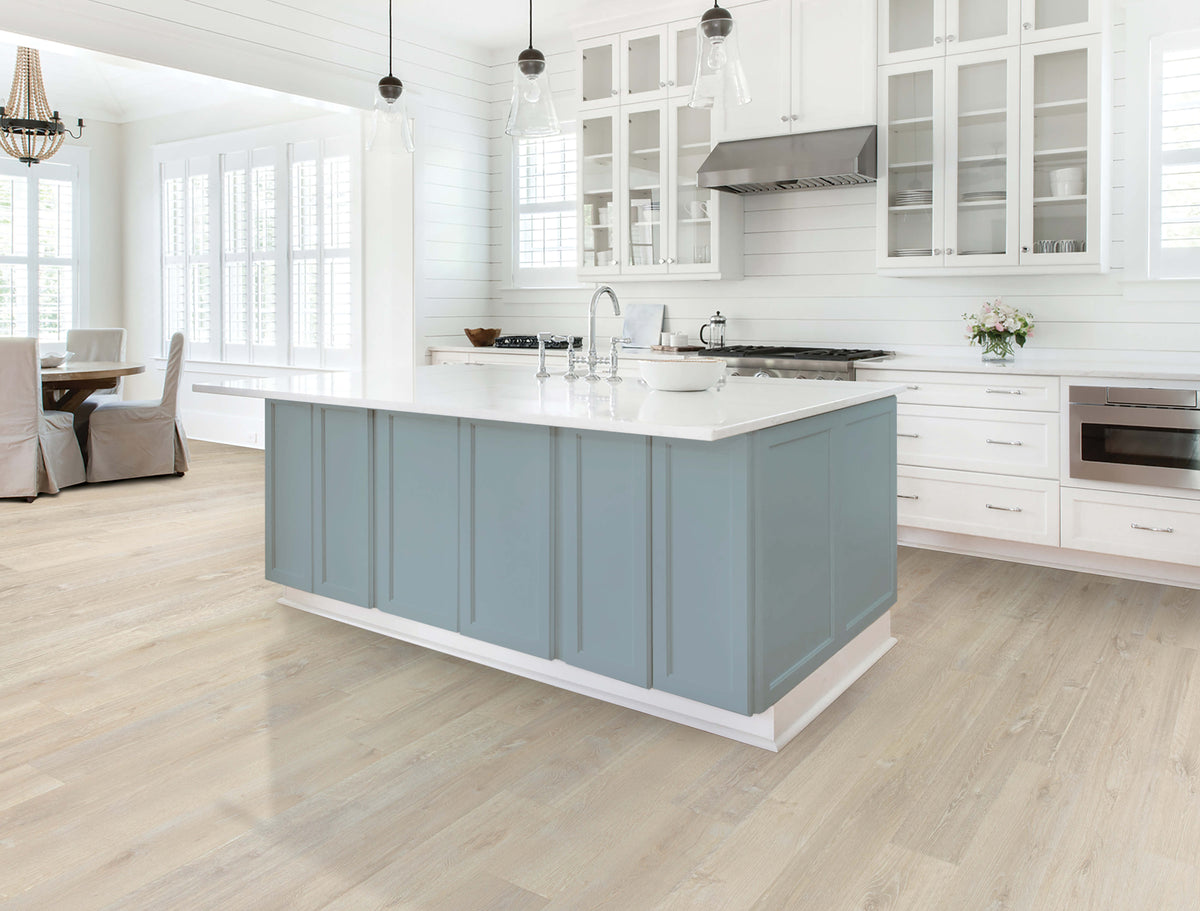 Mohawk - Puretech Plus - Native Ridge - 7.5 in. Luxury Vinyl - Gray Opal Oak floor installation