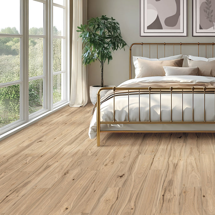Mohawk - Puretech Plus - Chapman Hill PTL10 Resilient Vinyl - Appaloosa Hickory Room Scene
