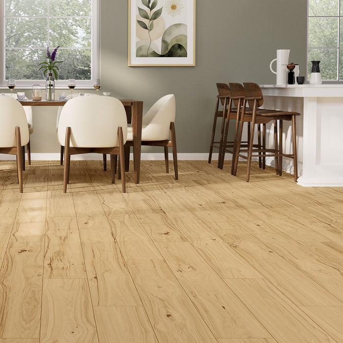 Mohawk - Puretech Plus - Chapman Hill PTL10 Resilient Vinyl - Chisolm Hickory Room Scene