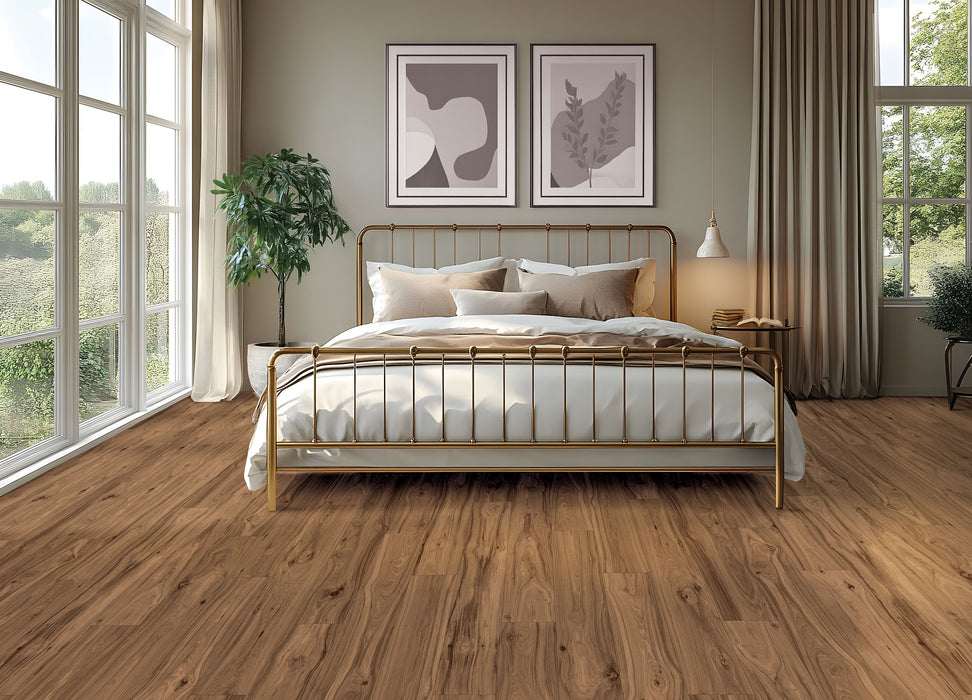 Mohawk - Puretech Plus - Chapman Hill PTL10 Resilient Vinyl - Ace Hickory Room Scene