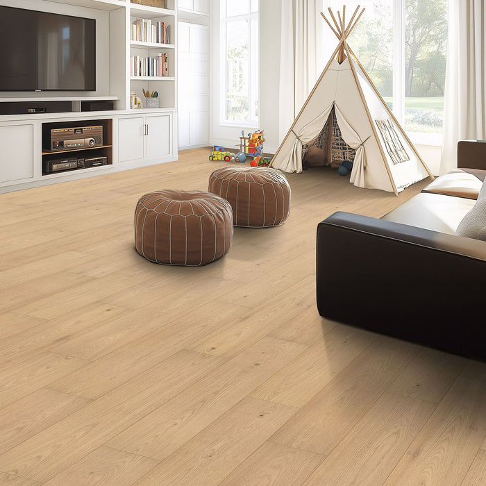 Mohawk - Puretech Premier - Landry Valley PTL12 Resilient Vinyl - Light Fawn Hickory Room Scene