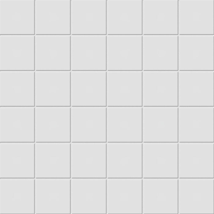 Tesoro Collection - Soho Series - 2 in. x 2 in. Mosaic - Matte Gallery Grey