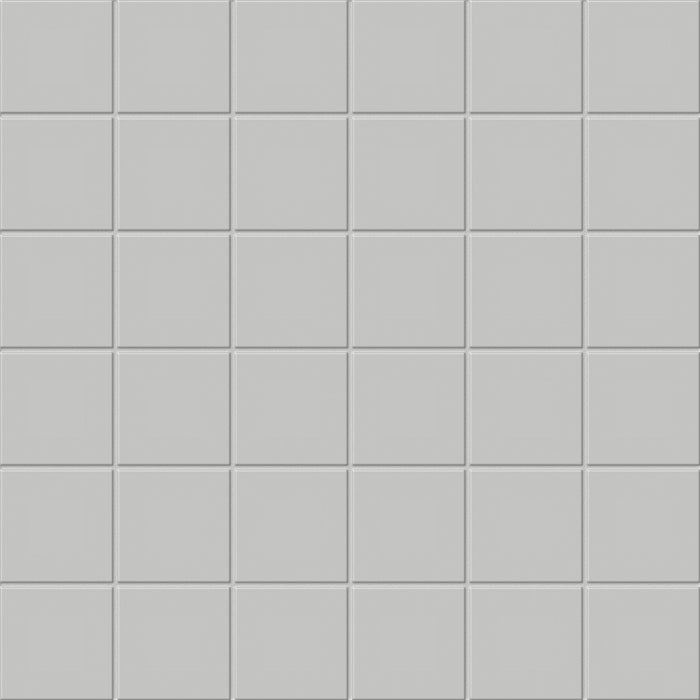 Tesoro Collection - Soho Series - 2 in. x 2 in. Mosaic - Matte Loft Grey