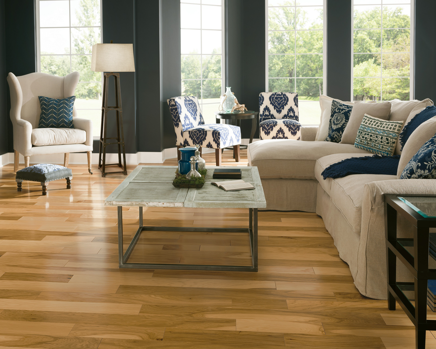 Hartco - Prime Harvest Engineered Hardwood - Natural 5" Room Scene