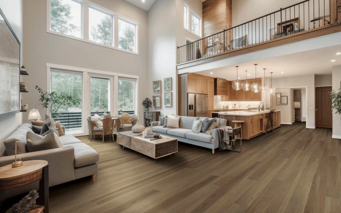 Axiscor - Axis Ascend - 7 in. x 60 in. SPC Luxury Vinyl Plank - Pinnacle Room Scene