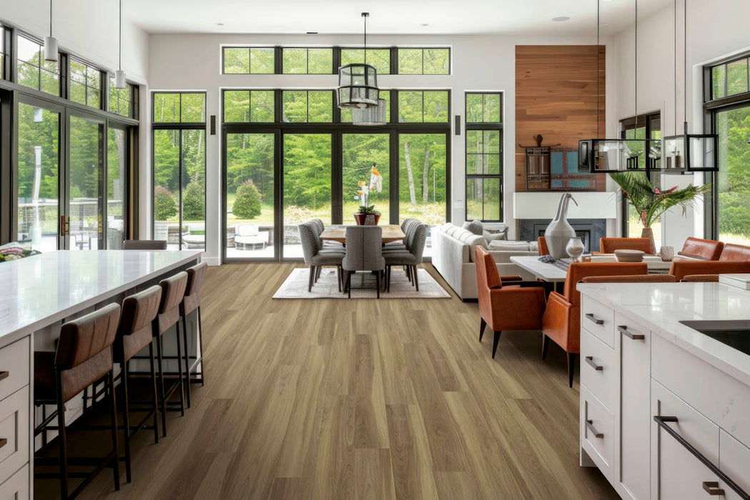 Axiscor - Axis Ascend - 7 in. x 60 in. SPC Luxury Vinyl Plank - Summit Room Scene
