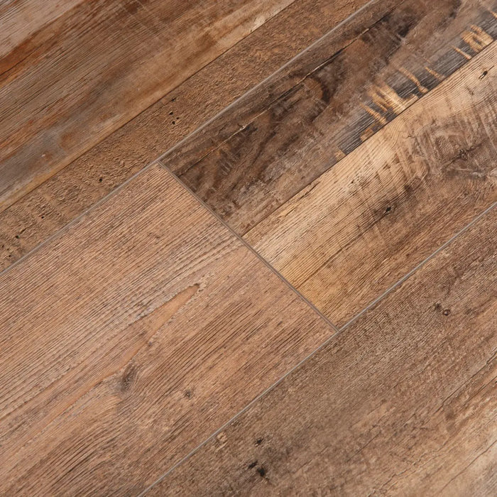CALI Floors - Windansea Collection - 7.25 in. x 48 in. SPC Flooring - Redefined Pine Close View