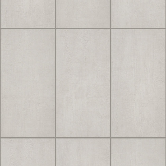 Shaw Floors - Tessuto 12 in. x 24 in. Glazed Porcelain Tile - Bianco
