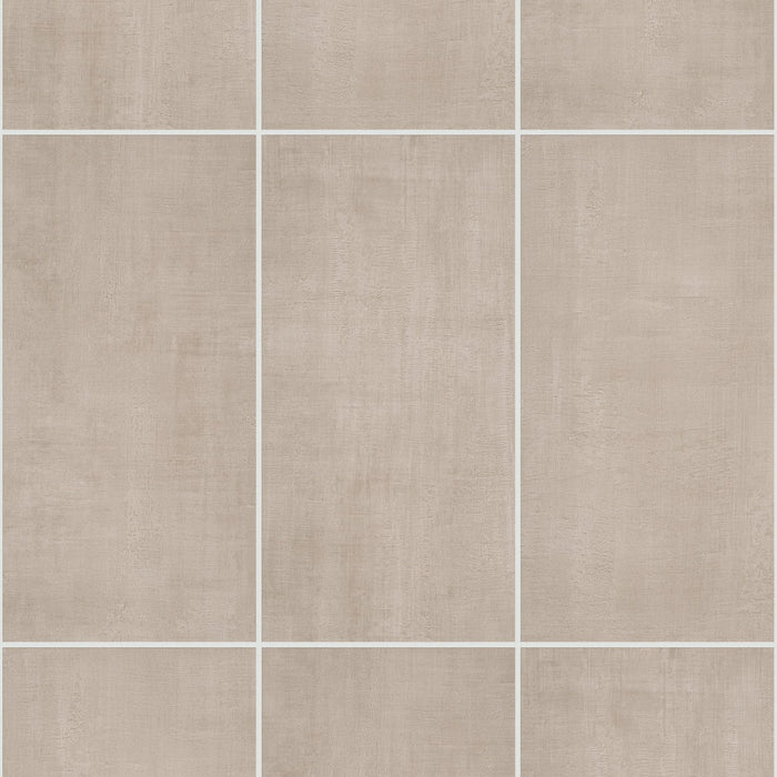 Shaw Floors - Tessuto 12 in. x 24 in. Glazed Porcelain Tile - Sabbia