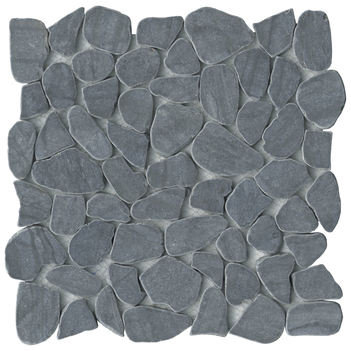 Emser Tile - Cultura 12&quot; x 12&quot; Pebbles Mosaic - Black
