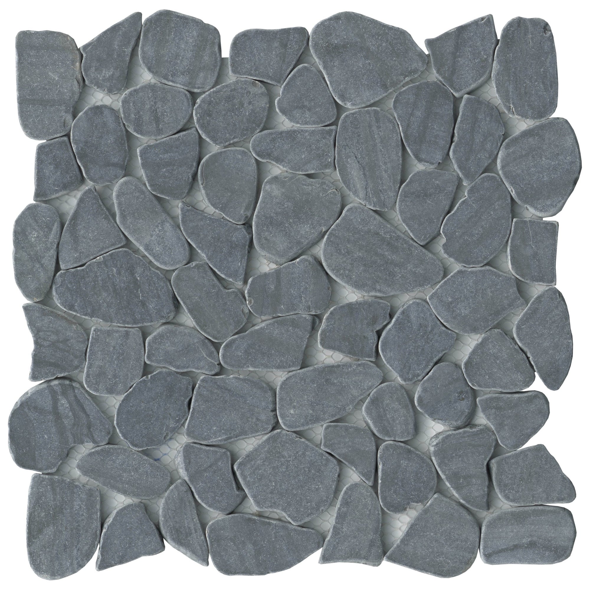 Emser Tile - Cultura 12" x 12" Pebbles Mosaic - Black