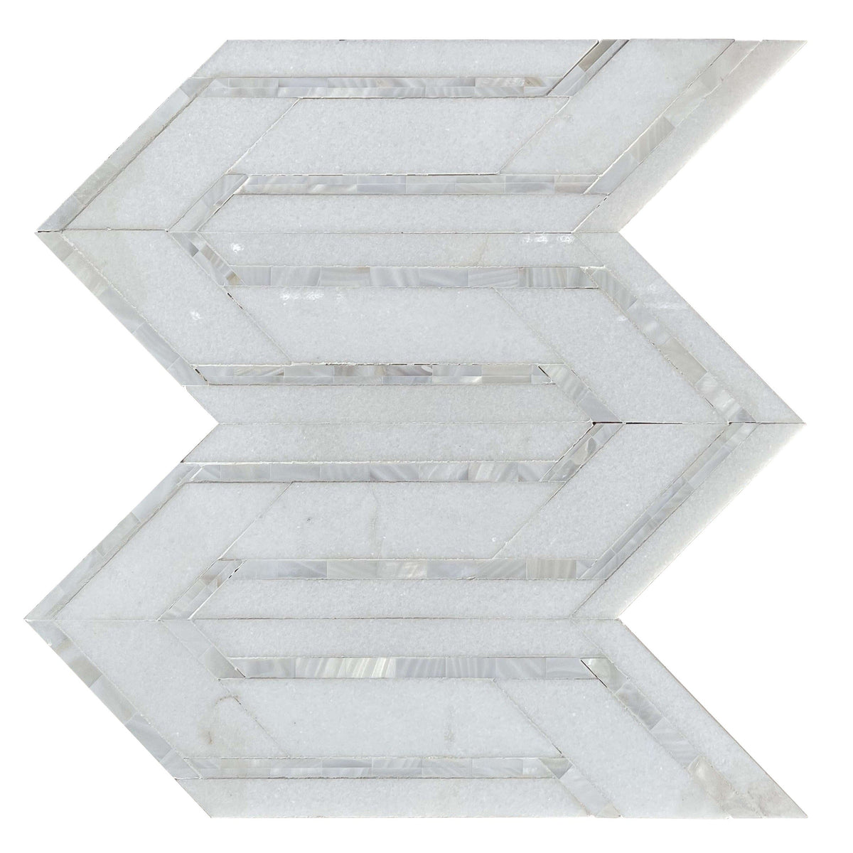 Rickert Tile - Legend Thassos w/ White Pearl