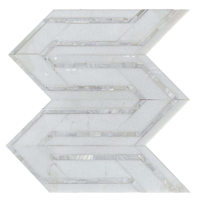 Rickert Tile - Legend Thassos w/ White Pearl