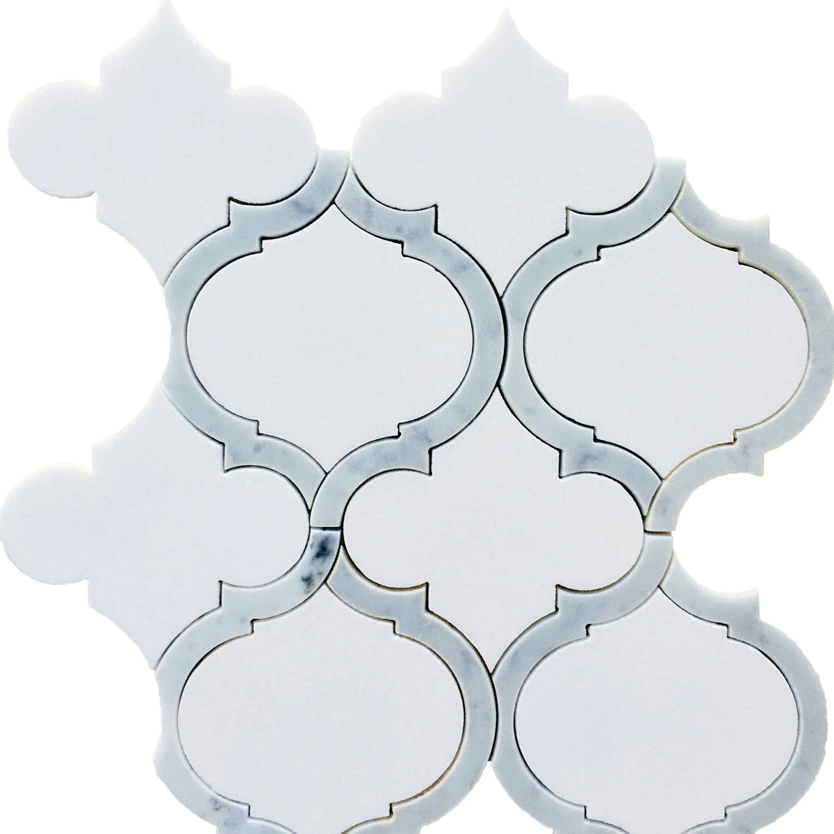 Rickert Tile - Allure Thassos with White Carrara Polished