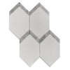See Rickert Tile - Vee Thassos w/ Carrara Line
