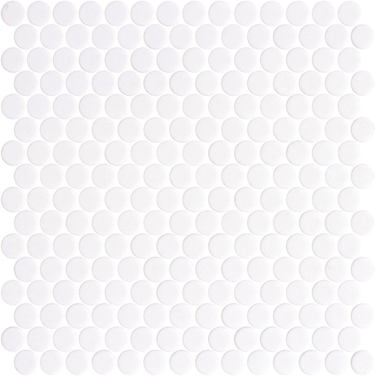 Rickert Tile - Matte Penny - White