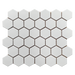Rickert Tile - White 2" Hex Porcelain Mosaic