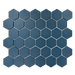 Rickert Tile - Wave 2" Hex Porcelain Mosaic