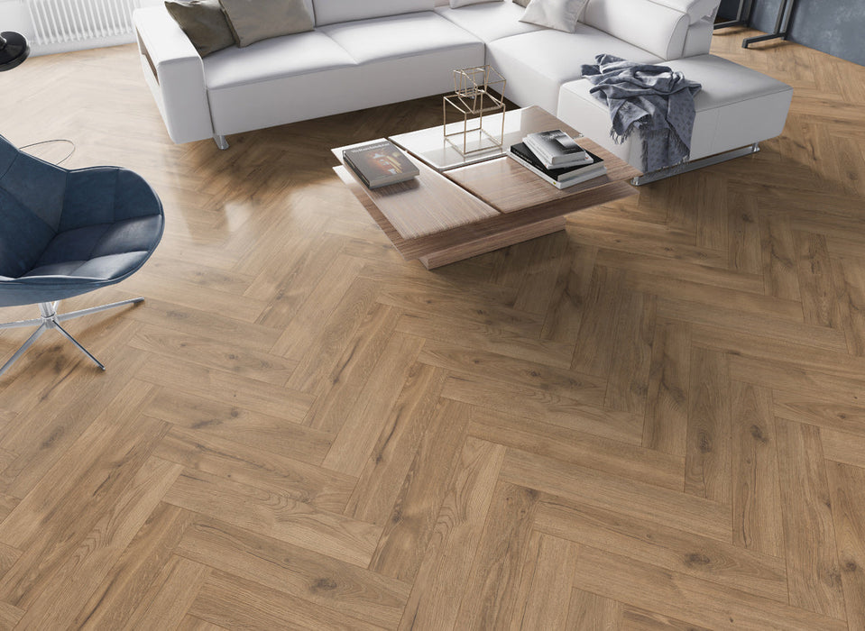 
Inhaus - Lamdura - Manor Herringbone Laminate - Winchester
Room Scene