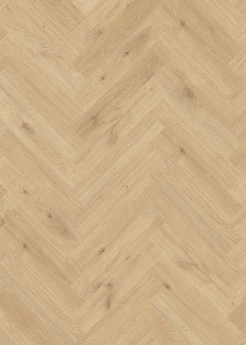 Inhaus - Lamdura - Manor Herringbone Laminate - Hatley Installed