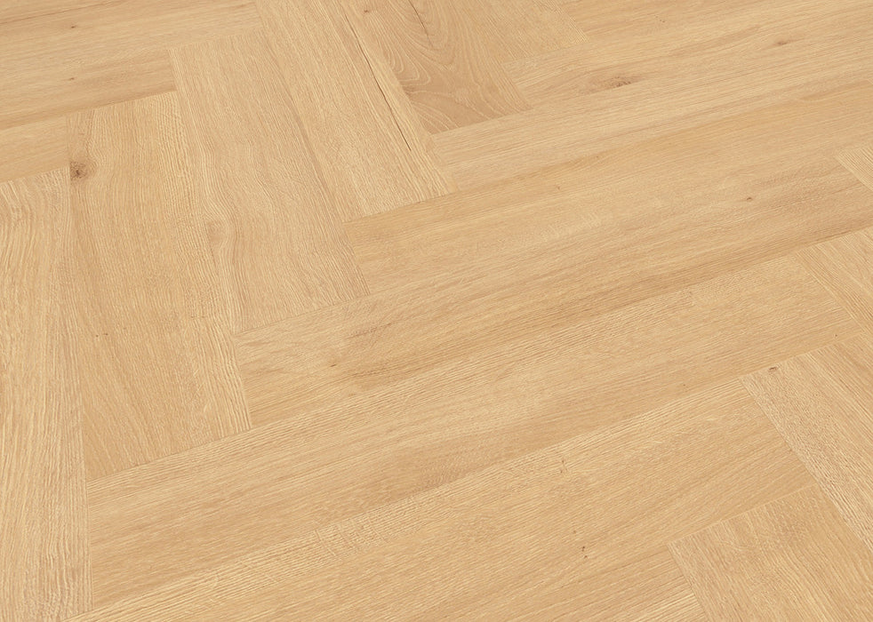 Inhaus - Lamdura - Manor Herringbone Laminate - Biltmore Close View