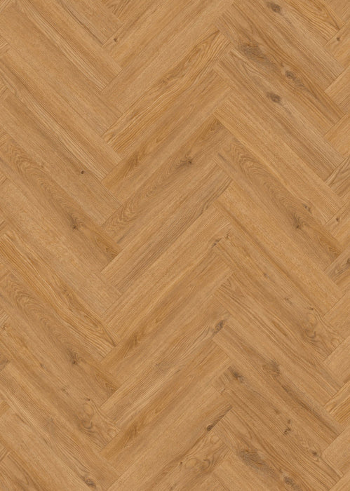 Inhaus - Lamdura - Manor Herringbone Laminate - Hemingway Installed