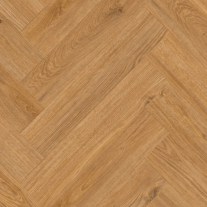 Inhaus - Lamdura - Manor Herringbone Laminate - Hemingway