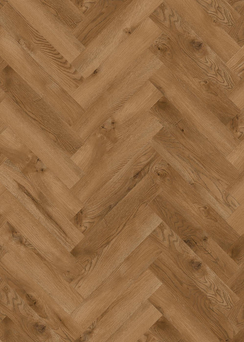 Inhaus - Lamdura - Manor Herringbone Laminate - Graceland Installed