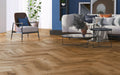 Inhaus - Lamdura - Manor Herringbone Laminate - Graceland Room Scene