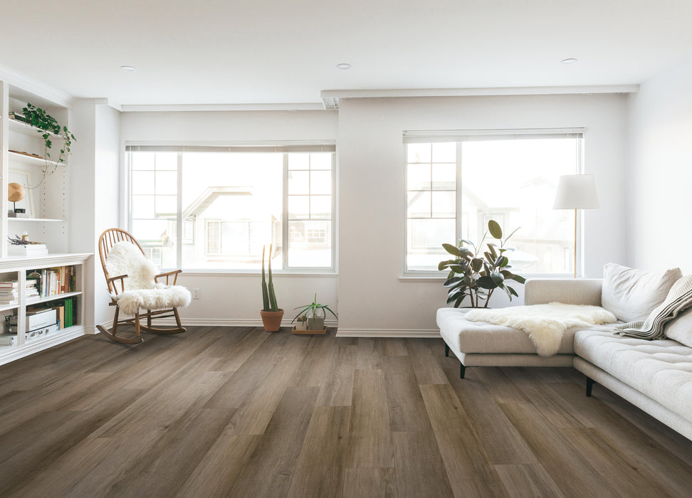 Mohawk - Westward 4.5 Resilient Vinyl - Juneau Installed