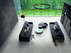 Elysium - Basalt Series - 12 in. x 24 in. Matte Rectified Porcelain Tile - White floor installation