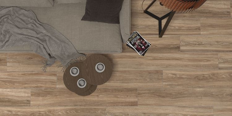 Elysium - Faedo 10 in. x 60 in. Porcelain Tile - Taupe