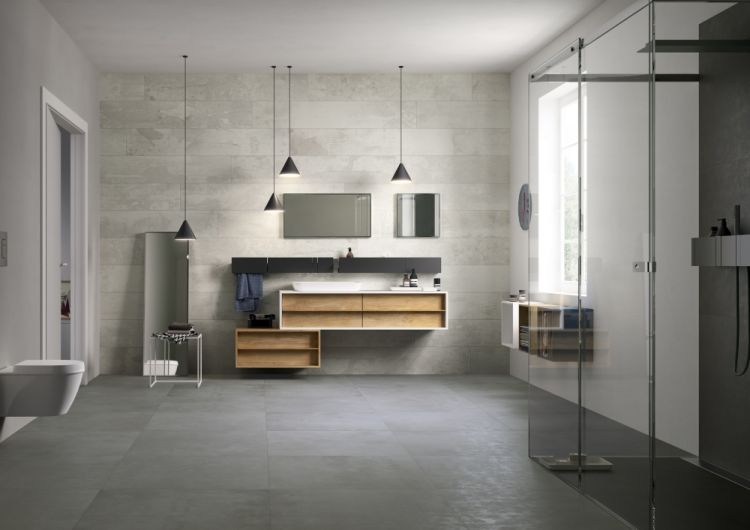 Elysium - Oxyde Series - 12 in. x 24 in. Matte Rectified Porcelain Tile - Light