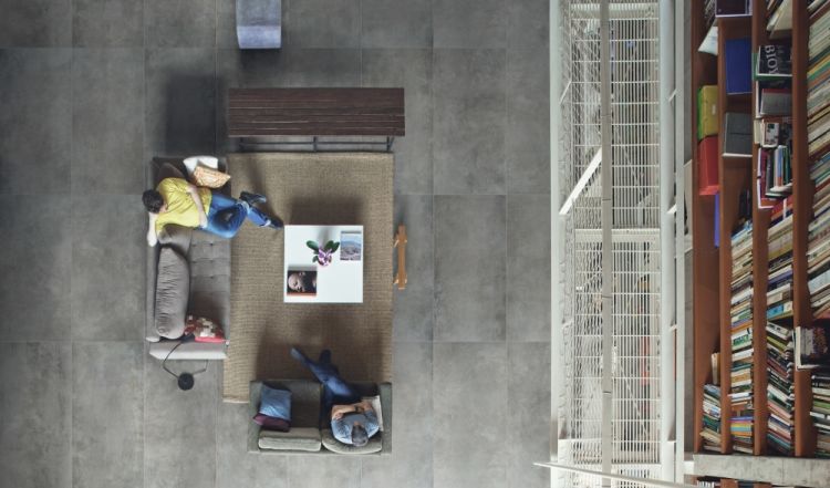 Elysium - Oxyde Series - 12 in. x 24 in. Matte Rectified Porcelain Tile - Light