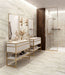 Elysium - Akoya Series - 12 in. x 24 in. Matte Rectified Porcelain Tile - Ivory InstalledElysium - Akoya Series - 12 in. x 24 in. Matte Rectified Porcelain Tile - Ivory Room Scene