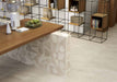 Elysium - Waystone 12 in. x 24 in. Matte Rectified Porcelain Tile - Sand floor installation