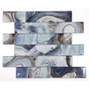 See Elysium - Casale Shell Blue 11.75 in. x 11.75 in. Glass Mosaic